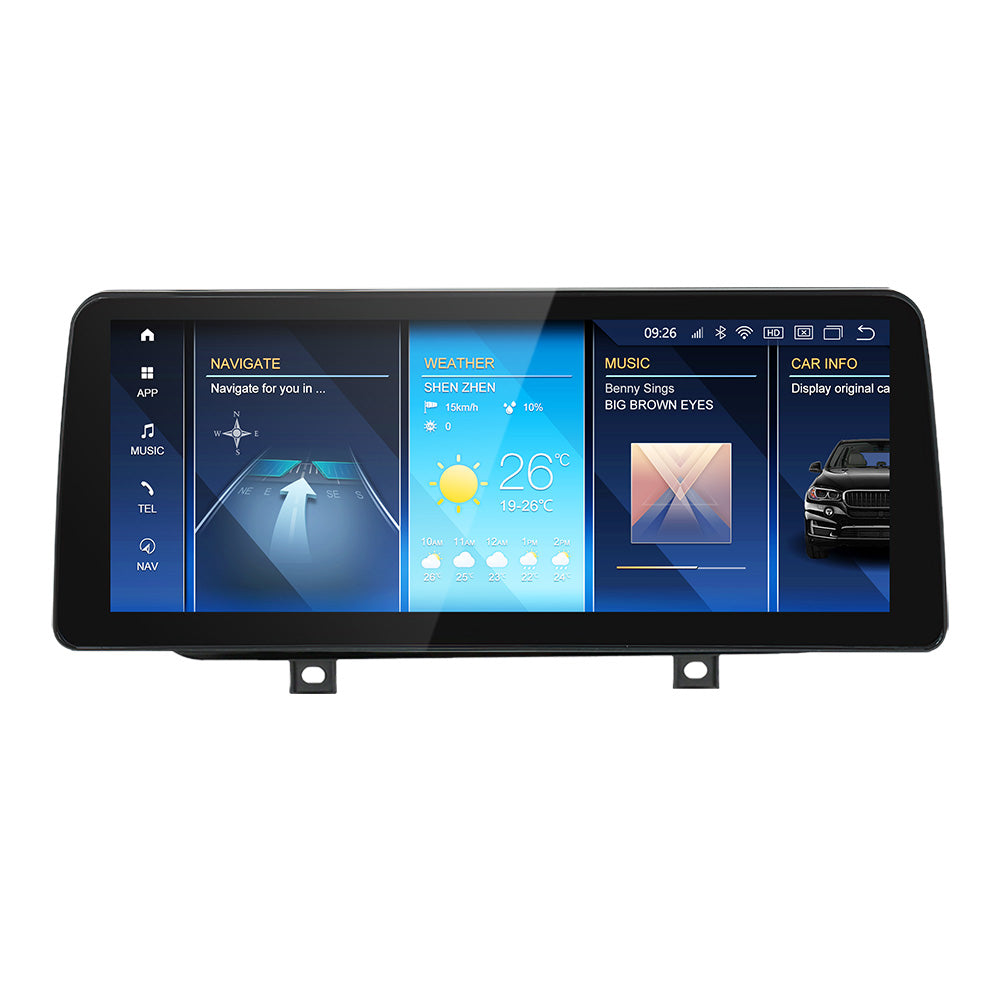 BMW 2 Series Active Tourer 2013-2019 F45 F46 F87 Android 13  CarPlay & Android Auto Autoradio NBT EVO - TechVoyage