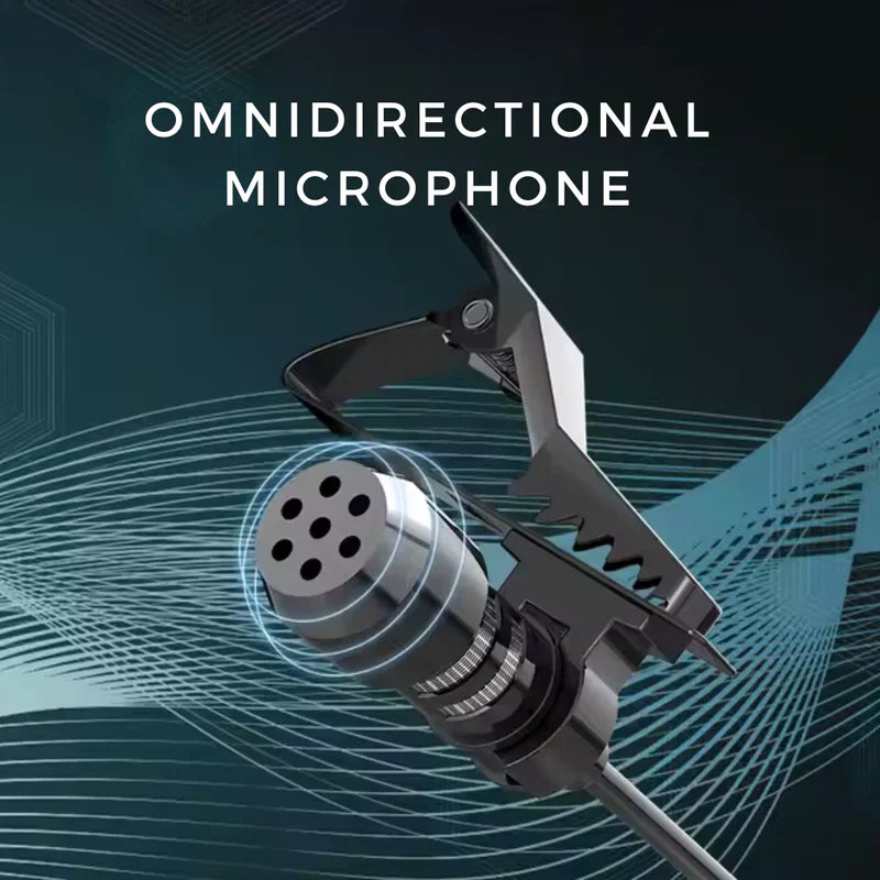 Microphone audio mains libres universel 3,5 mm pour autoradio stéréo - TechVoyage