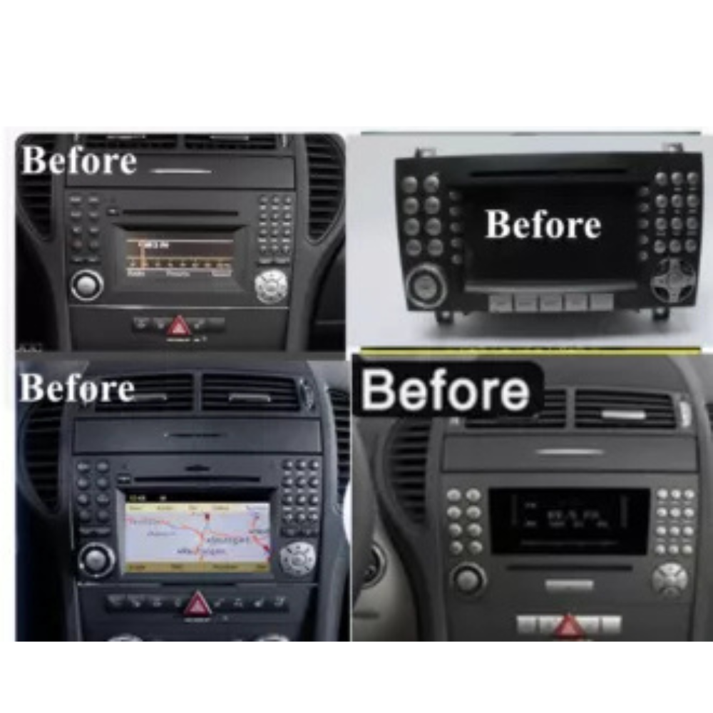 Mercedes | SLK | R171 | 2004-2011 | Android 13 Autoradio | Apple CarPlay | Android Auto - TechVoyage