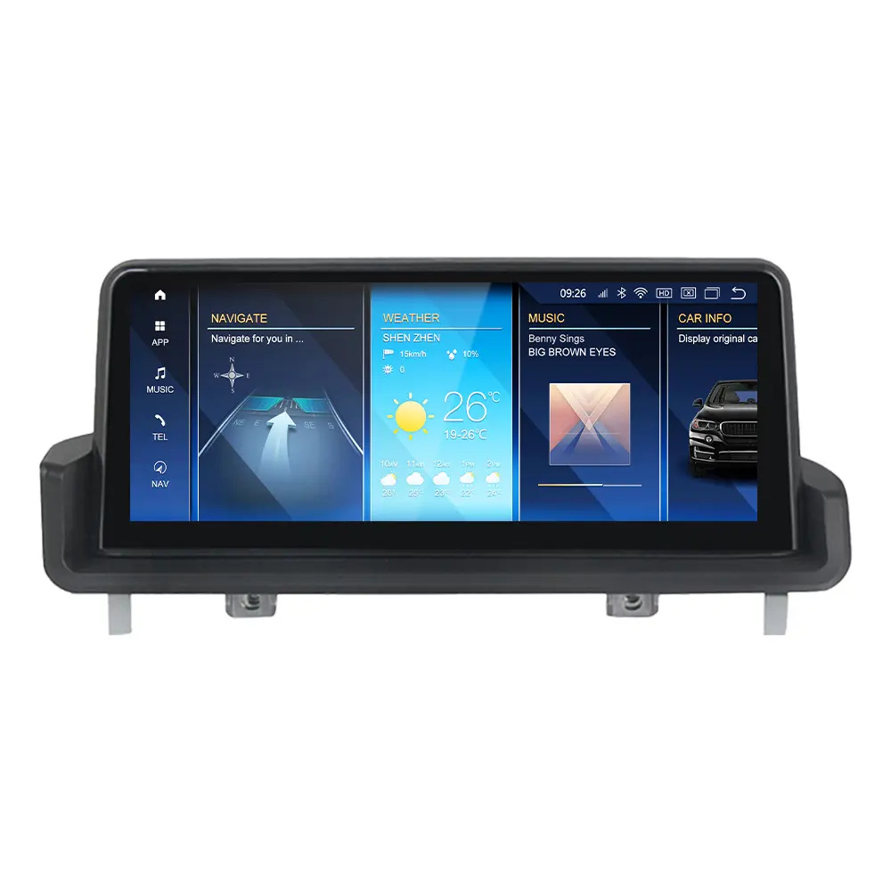 BMW 3 Series 2005-2011 E90 E91 E92 M3 Android 13 CarPlay & Android Auto Autoradio 10.25pouces - TechVoyage
