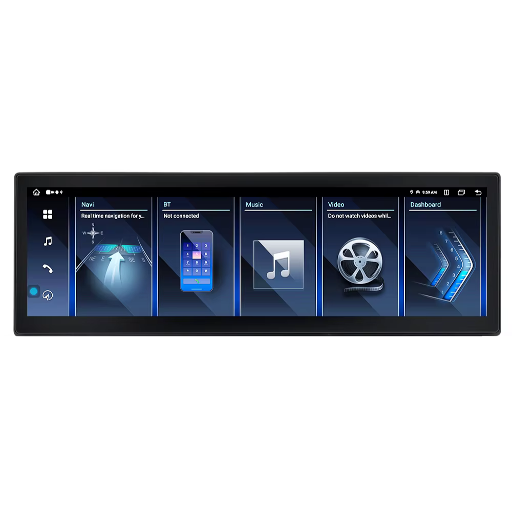 BMW 5 Series 2017-2024 G30 G31 Android 13 Autoradio CarPlay & Android Auto - TechVoyage