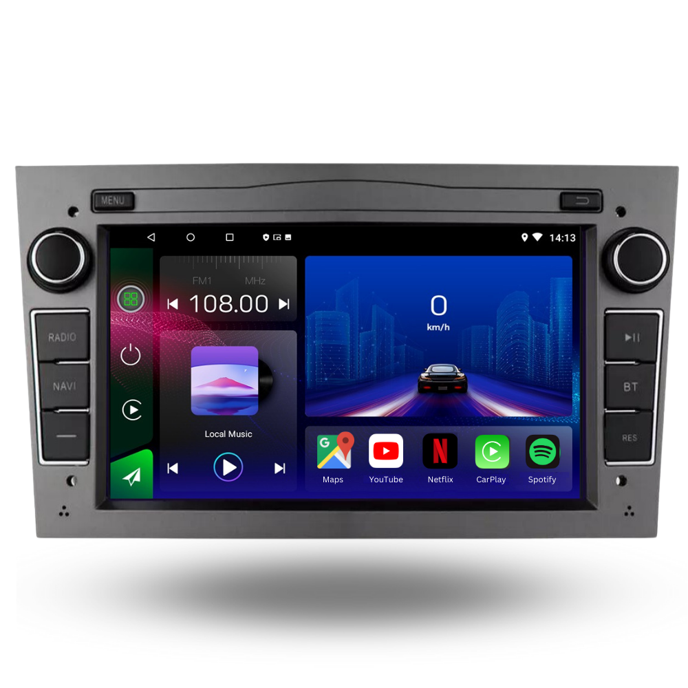 Opel Universal | Android 13 Autoradio | Apple CarPlay | Android Auto - TechVoyage