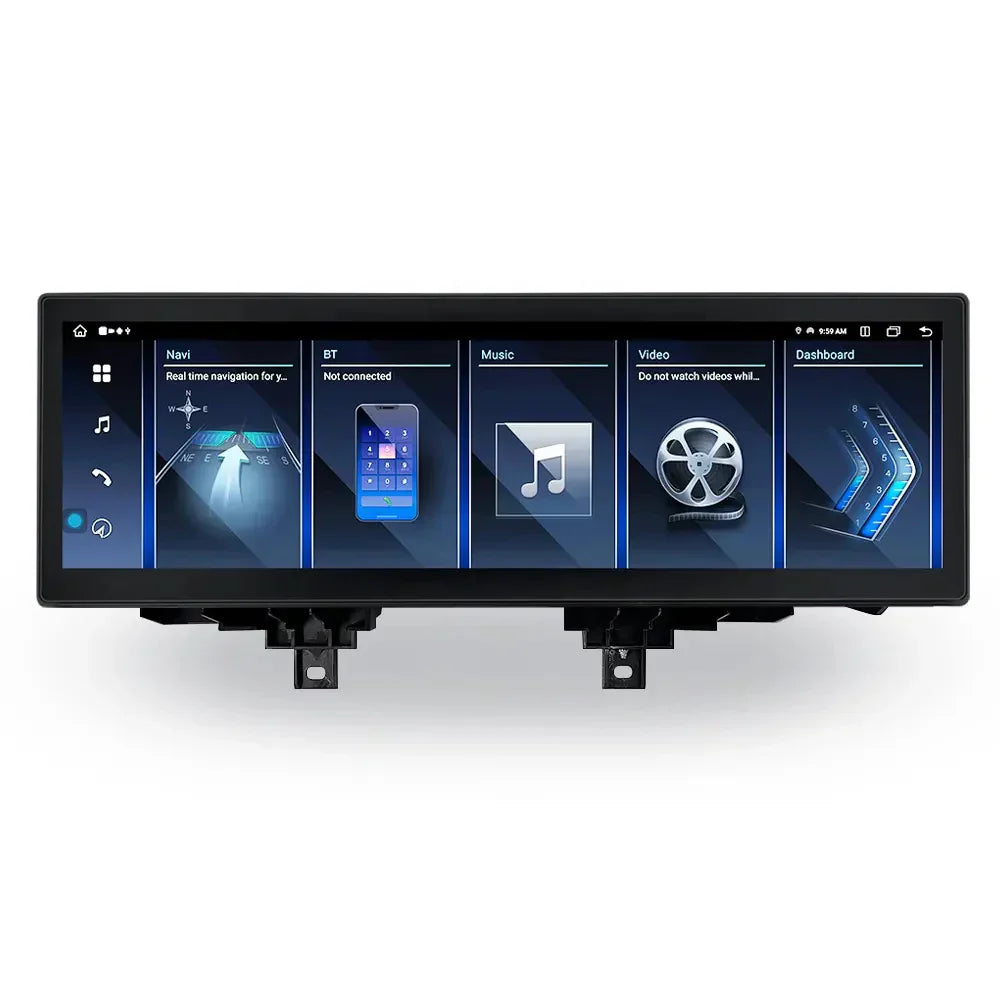 BMW 3 4 2011-2019 Series F30 F31 F32 F33 F34 F36 Android 13 CarPlay & Android Auto Autoradio NBT EVO - TechVoyage