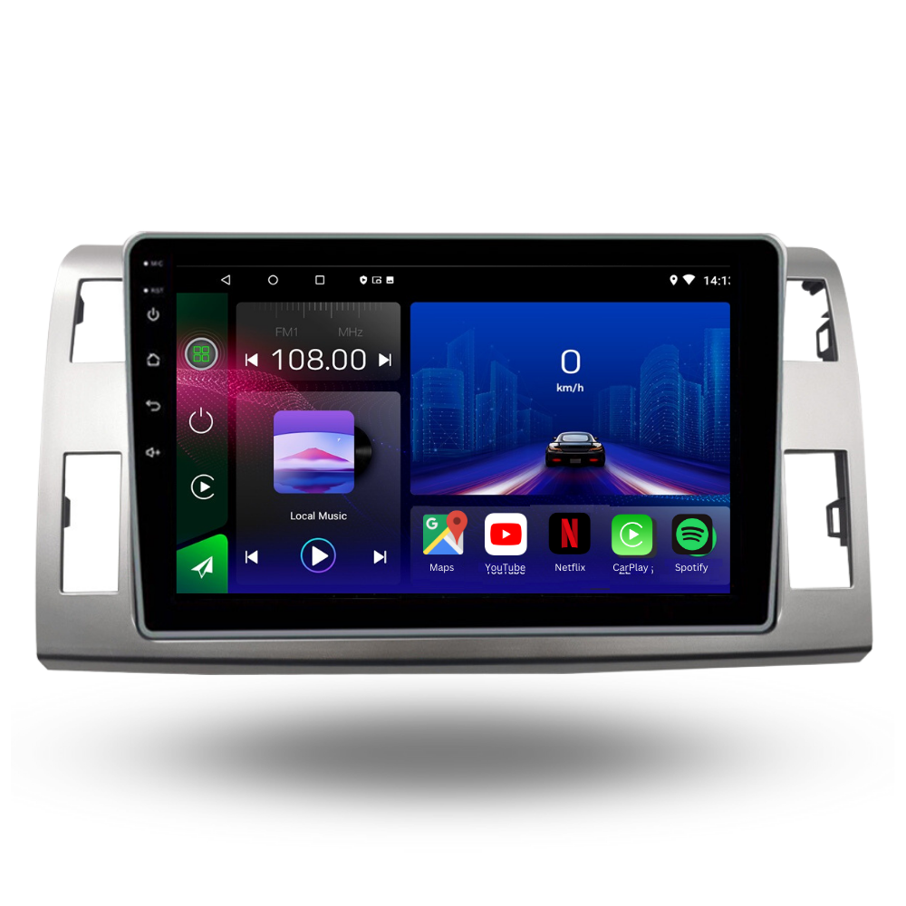 Toyota Estima | 2006-2016 | Android 13 Autoradio | Apple CarPlay | Android Auto - TechVoyage