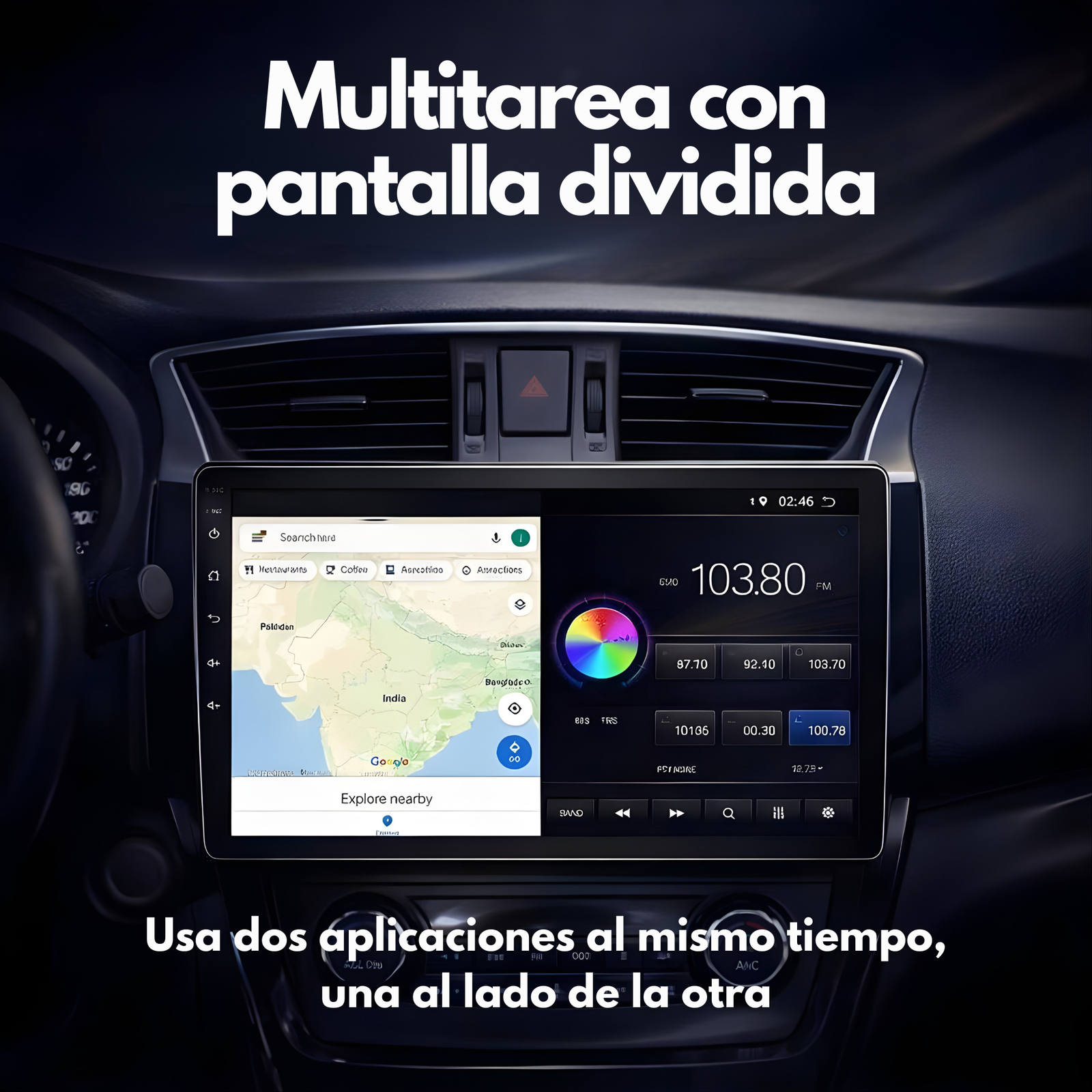 BMW Serie 3 5 6 E90 E91 E92 E93 E60 E61 E62 E63 E64 Android 14 Autoradio CarPlay y Android Auto CCC CIC