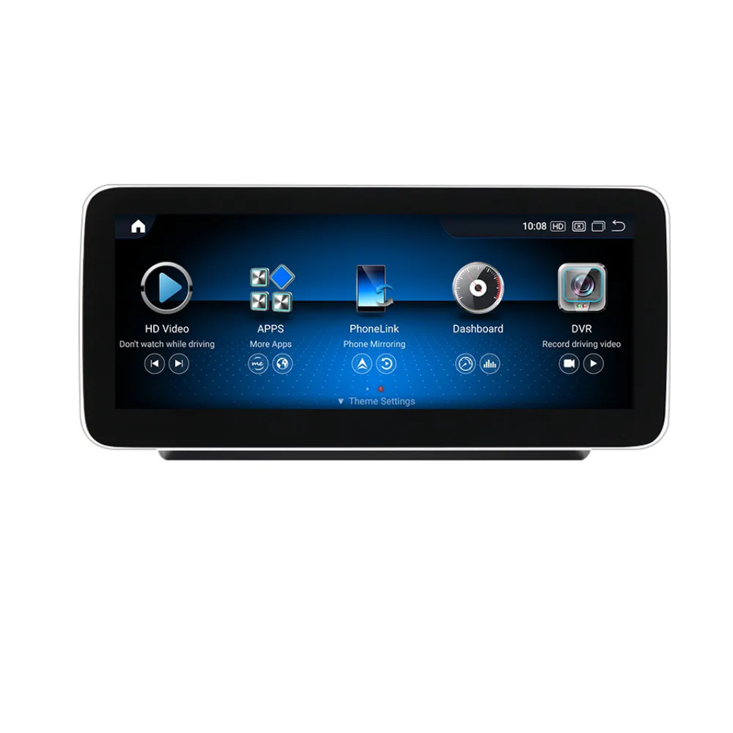 Mercedes C Class GLC V-Class Vito 2014-2019 W205 X253 W446 Android 13 Autoradio CarPlay & Android Auto - TechVoyage