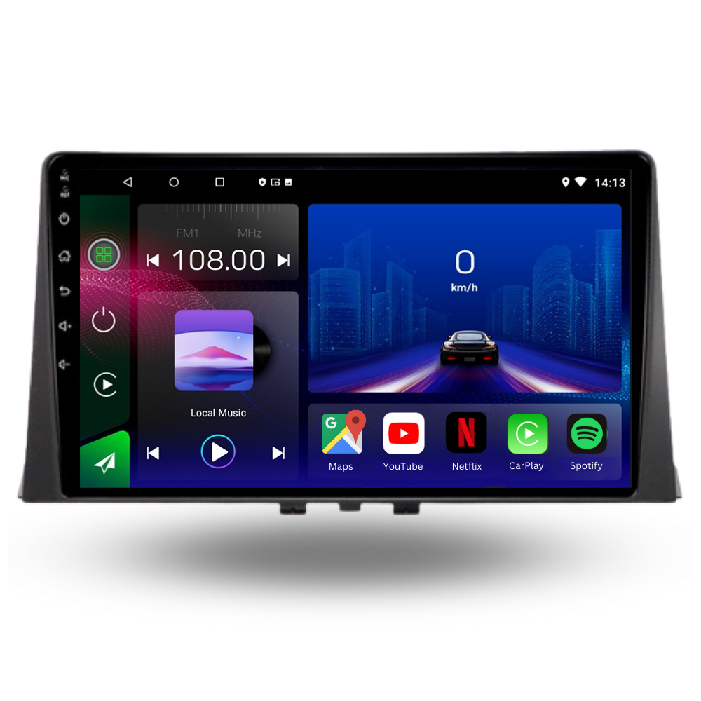 Peugeot Partner | Citroen Berlingo | Opel Combo | 2018-2023| Android 13 Autoradio | Apple CarPlay | Android Auto - TechVoyage