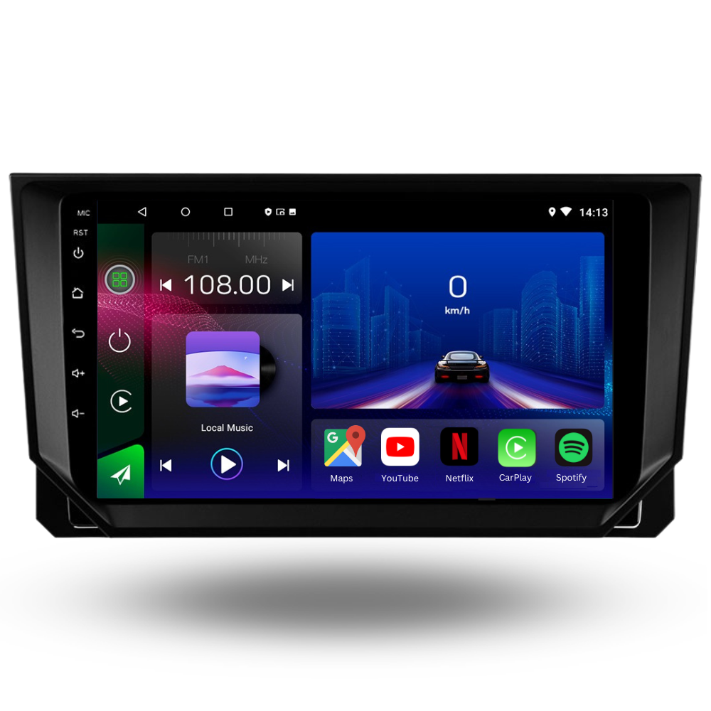 Seat | Ibiza MK5 | Arona | 2017-2020 | Android 13 Autoradio | Apple CarPlay | Android Auto - TechVoyage