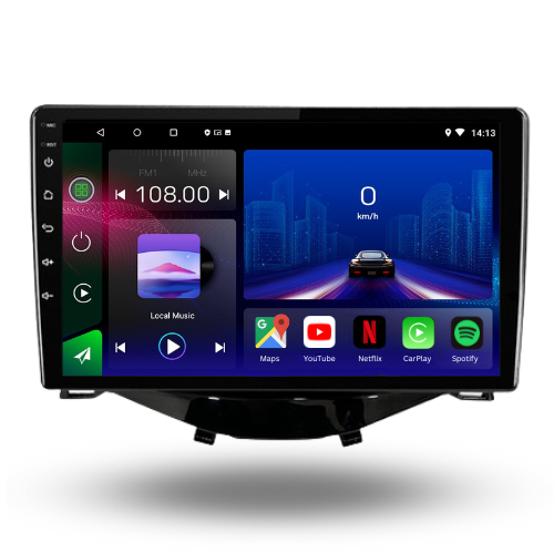 Peugeot 108 | Citroen C1 | Toyota Aygo | Android 13 Autoradio | Apple CarPlay | Android Auto - TechVoyage