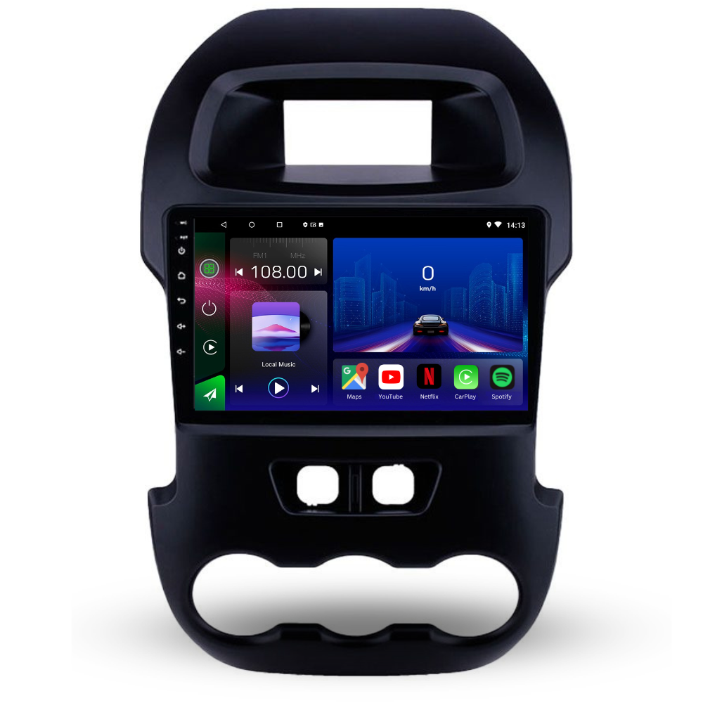 Ford Ranger T6 | 2011-2016 | Android 13 Autoradio | Apple CarPlay | Android Auto - TechVoyage