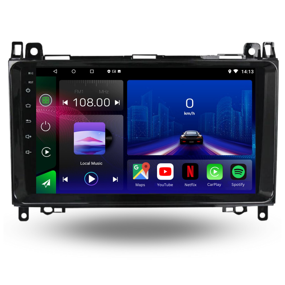 Mercedes Sprinter | VW Crafter | Android 13 Autoradio | Apple CarPlay | Android Auto - TechVoyage