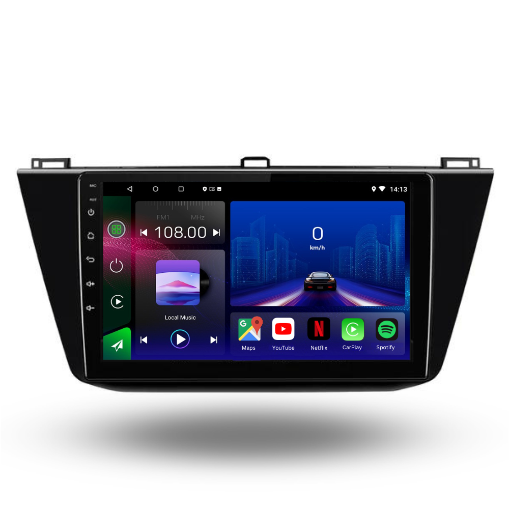 Volkswagen | Tiguan | 2016-2023 | Android 13 Autoradio | Apple CarPlay | Android Auto - TechVoyage
