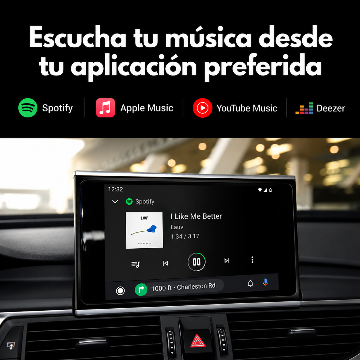 Apple CarPlay Inalámbrico para Audi | Android Auto | Módulo de Integración OEM | Retrofit