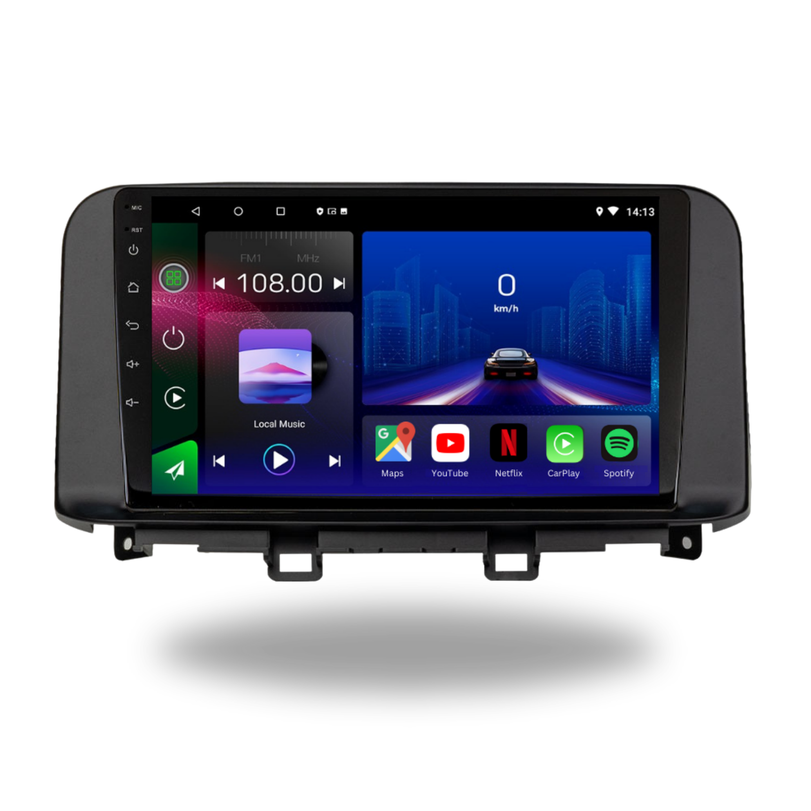 Hyundai Kona | 2016-2022 | Android 15 Autoradio | Apple CarPlay | Android Auto