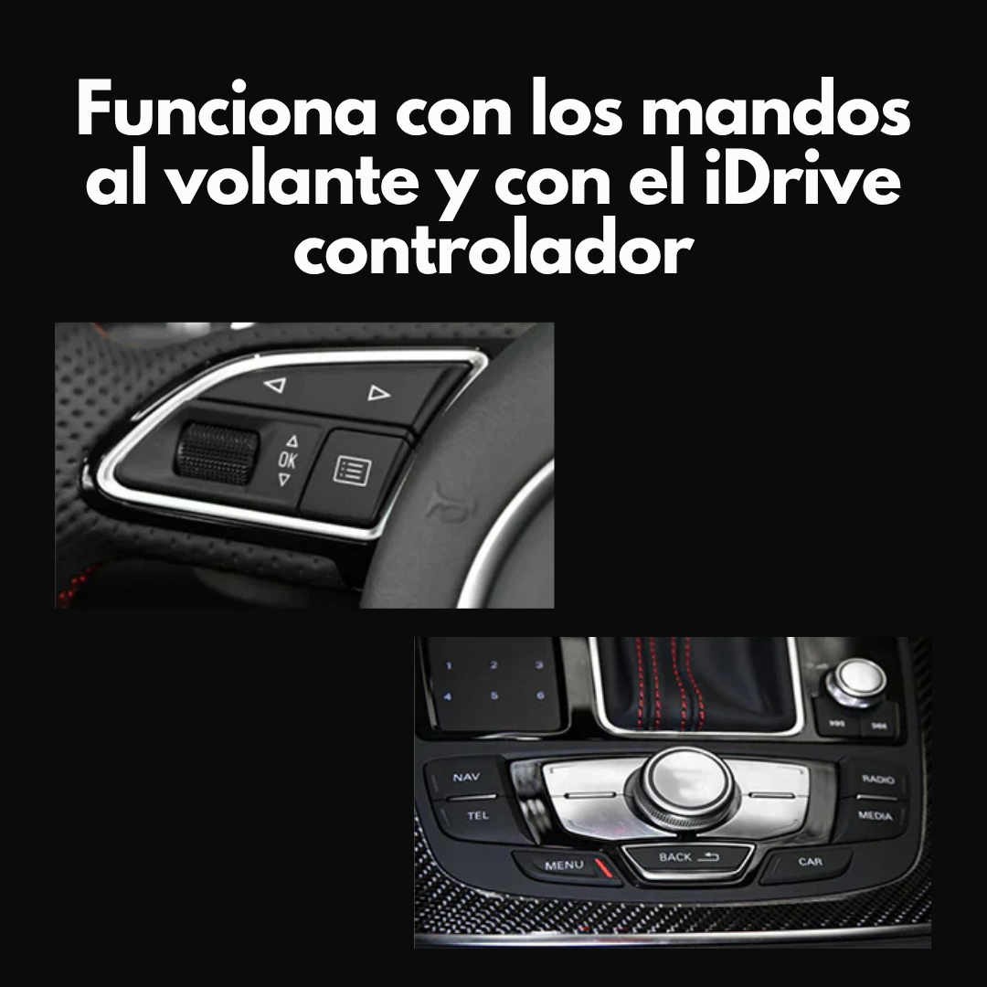 Apple CarPlay Inalámbrico para Audi | Android Auto | Módulo de Integración OEM | Retrofit