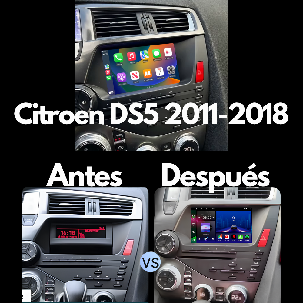Citroen DS5 | 2011-2018 | Android 14 Autoradio | Apple CarPlay | Android Auto