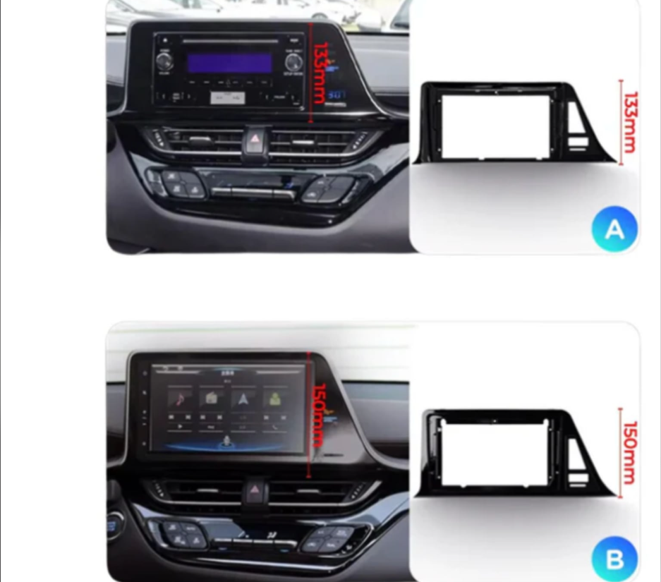 Toyota CH-R | 2016-2019 | Android 13 Autoradio | Apple CarPlay | Android Auto - TechVoyage