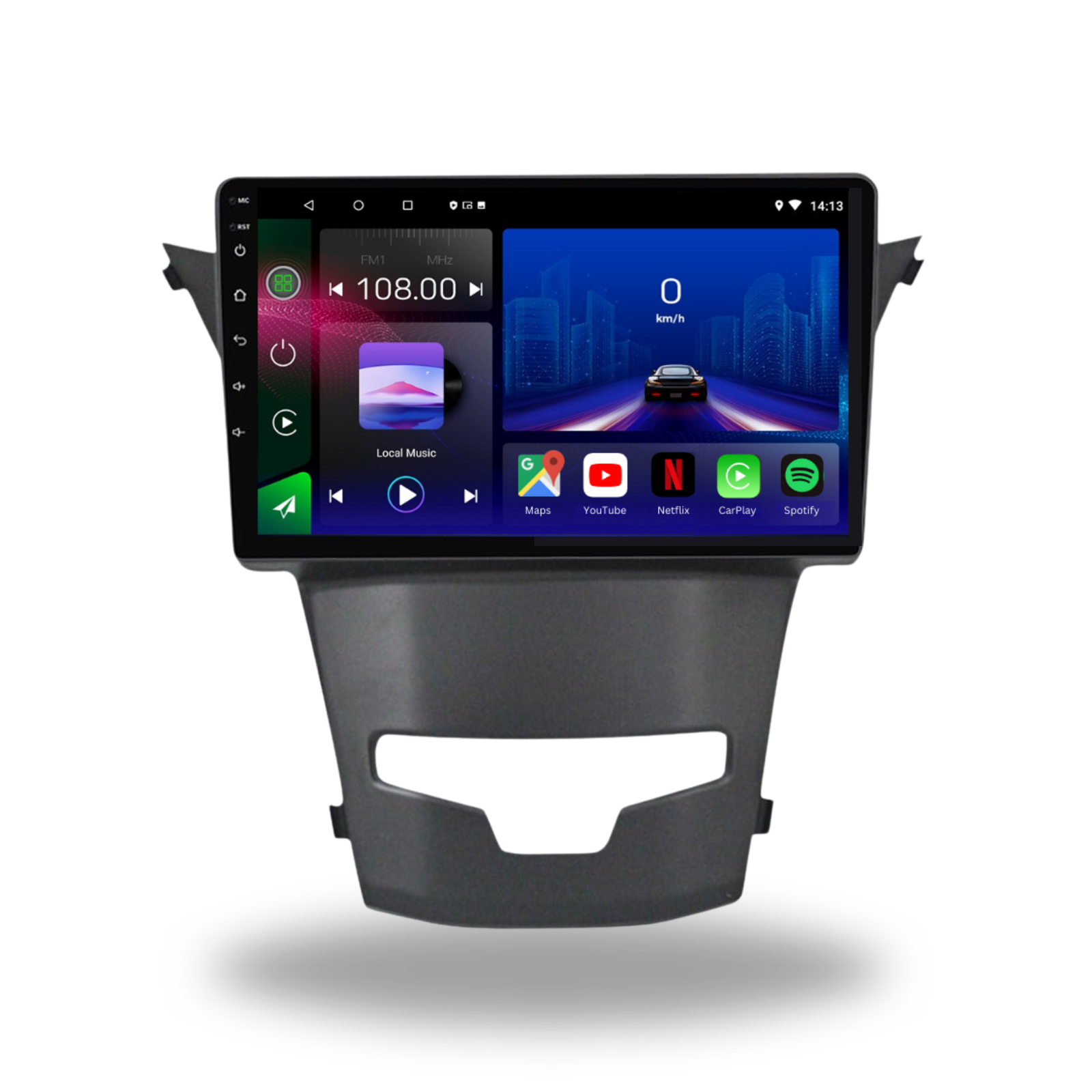 SsangYong Korando 3 Actyon 2  | 2013-2017 | Radio Pantalla Android | Apple CarPlay y Android Auto