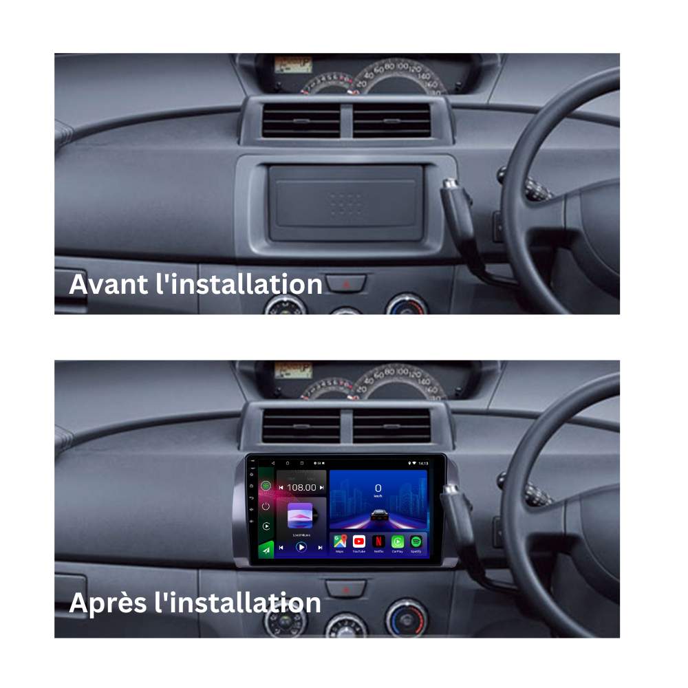 Toyota BB Subaru Dex Daihatsu Coo Materia | Android 13 Autoradio | Apple CarPlay | Android Auto - TechVoyage