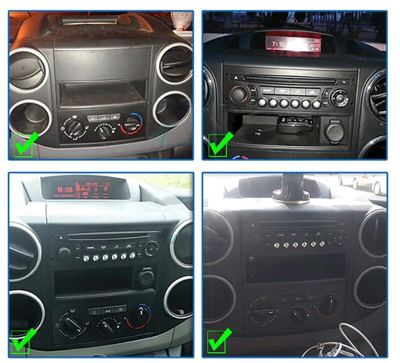 Citroen Berlingo | Peugeot Partner | 2008-2018 | Android 13 Autoradio | Apple CarPlay | Android Auto - TechVoyage
