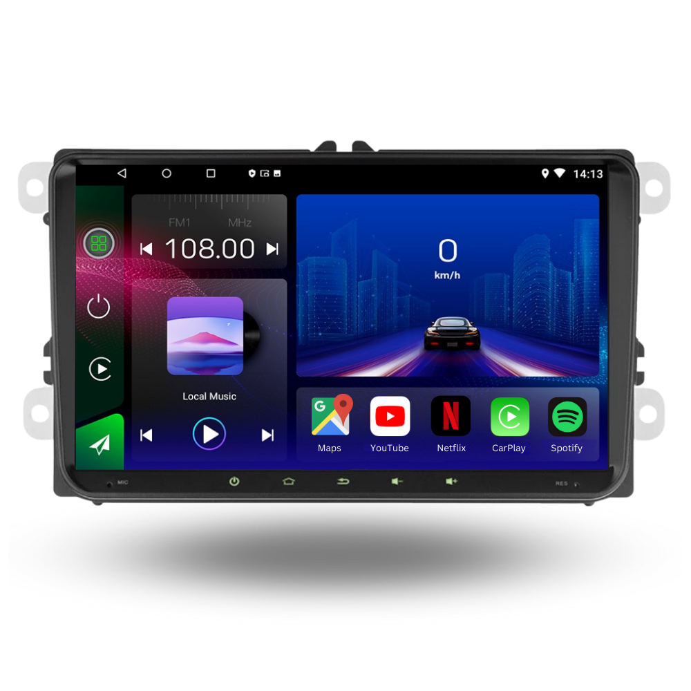 Volkswagen | Seat | Skoda | Écran 9 Pouces | Android 13 Autoradio | Apple CarPlay | Android Auto - TechVoyage