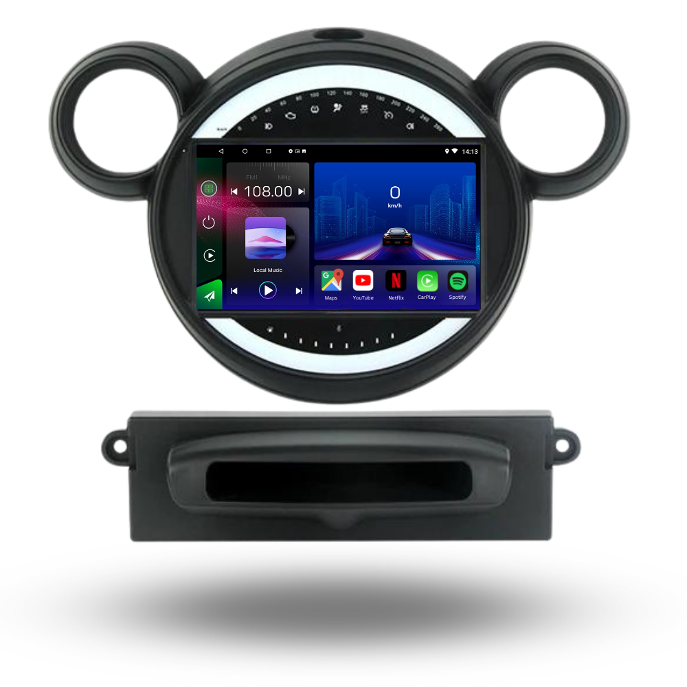 Mini | 2011-2013 | R56 R60 R51 | Android 13 Autoradio | Apple CarPlay | Android Auto - TechVoyage