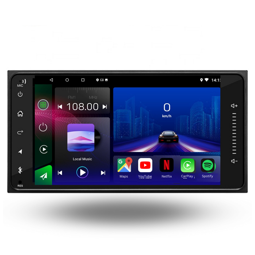 Toyota Universal | Android 13 Autoradio | Apple CarPlay | Android Auto - TechVoyage