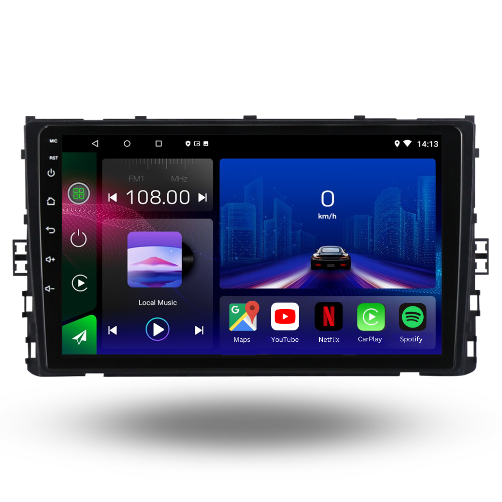 Volkswagen | T6.1 | Polo MK6 | Caravelle |2017-2023 | Android 13 Autoradio | Apple CarPlay | Android Auto - TechVoyage